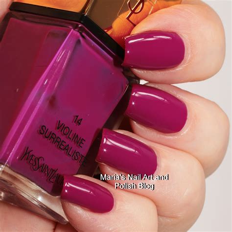 Yves Saint Laurent Violine Surrealiste 14 swatches